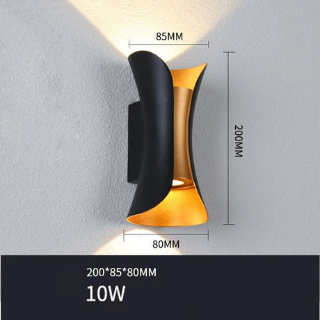 Modern Wall Sconce Exterior Waterproof - Hans Lumiere