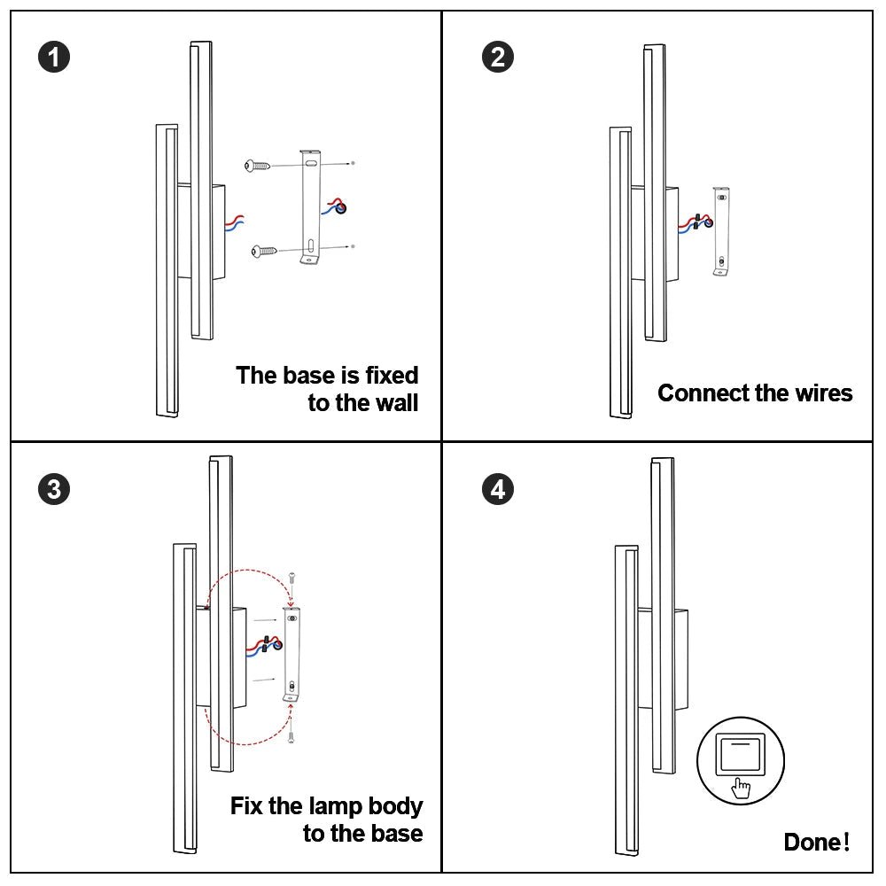 Modern Wall Sconce Wall Lamp - Hans Lumiere