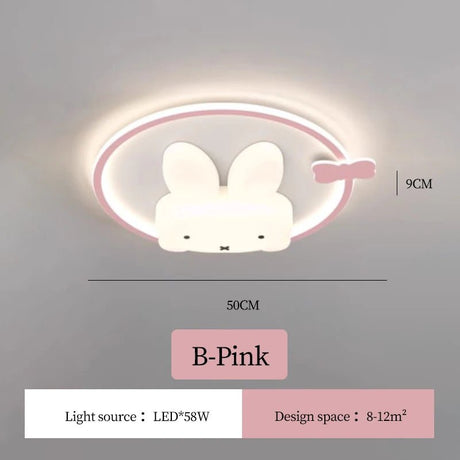 Modern Warm Children's Room Ceiling Light - Hans Lumiere