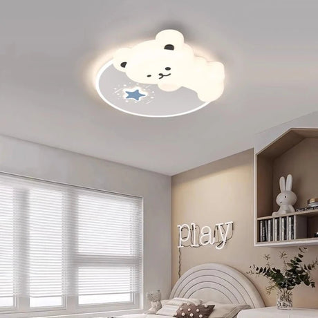 Modern Warm Children's Room Ceiling Light - Hans Lumiere