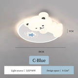 Modern Warm Children's Room Ceiling Light - Hans Lumiere