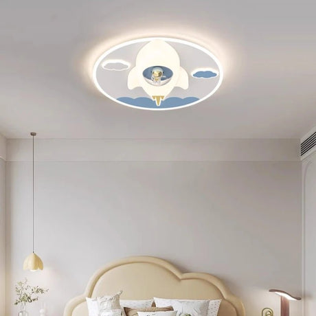 Modern Warm Children's Room Ceiling Light - Hans Lumiere
