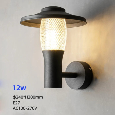 Modern Waterproof Wall Lighting Led Decorative Lamp - Hans Lumiere