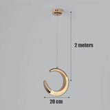 Moon Pendant Lights Art Indoor LED Lighting - Hans Lumiere