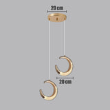 Moon Pendant Lights Art Indoor LED Lighting - Hans Lumiere