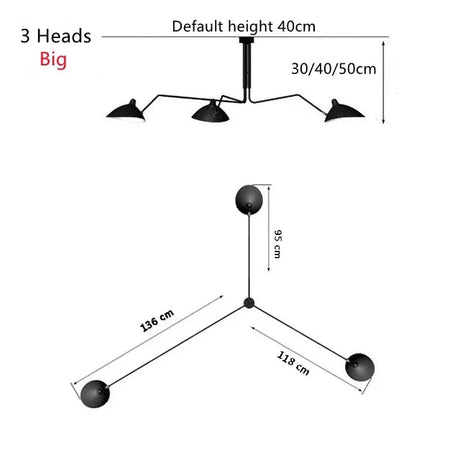 Mouille Nordic Spider Pendant Light - Hans Lumiere