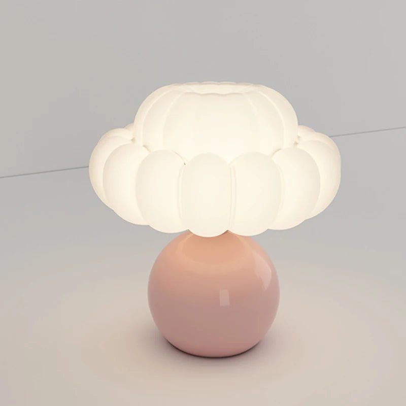 Mushroom Bedside Lamp – Cream Night Light for Kids' Rooms - Hans Lumiere