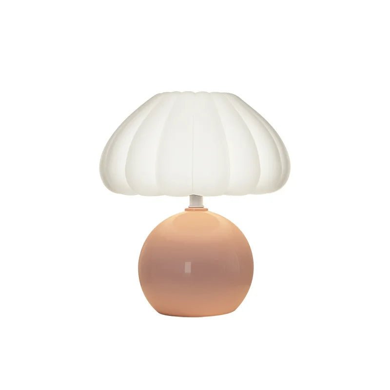 Mushroom Bedside Lamp – Cream Night Light for Kids' Rooms - Hans Lumiere