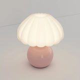 Mushroom Bedside Lamp – Cream Night Light for Kids' Rooms - Hans Lumiere
