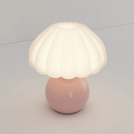 Mushroom Bedside Lamp – Cream Night Light for Kids' Rooms - Hans Lumiere