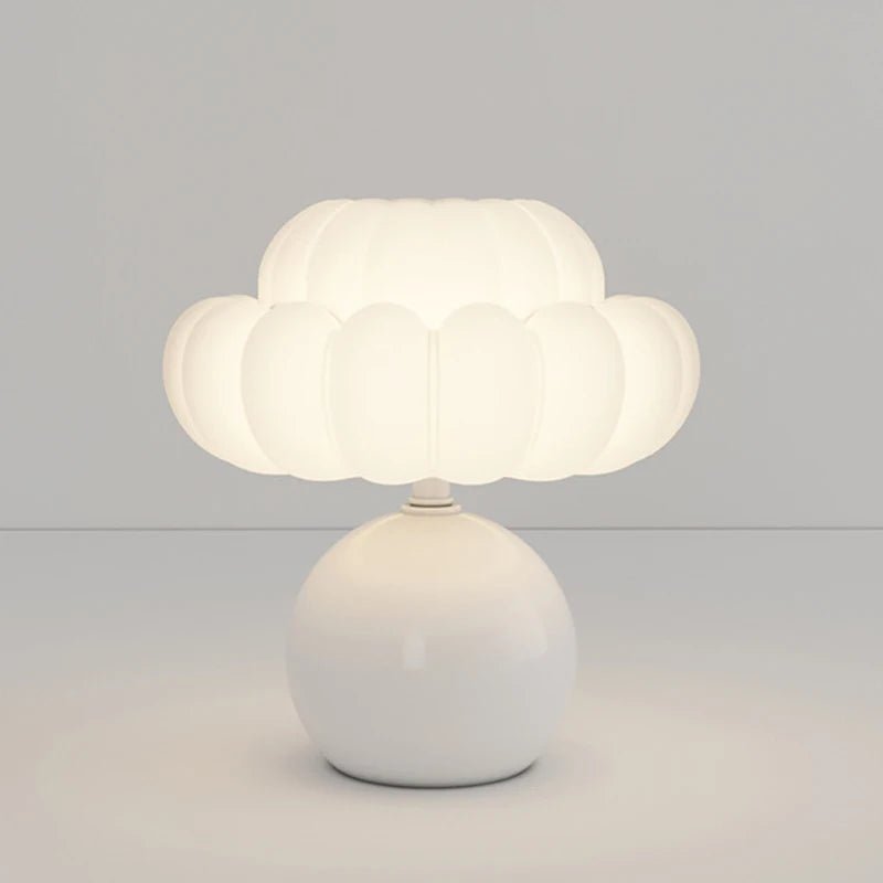 Mushroom Bedside Lamp – Cream Night Light for Kids' Rooms - Hans Lumiere