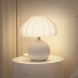Mushroom Bedside Lamp – Cream Night Light for Kids' Rooms - Hans Lumiere