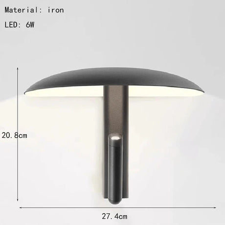 Mushroom Design Rotatable LED Wall Lamp - Hans Lumiere