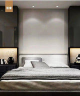 Narrow Frame Tricolor Changeable LED Embedded COB Spotlight - Hans Lumiere