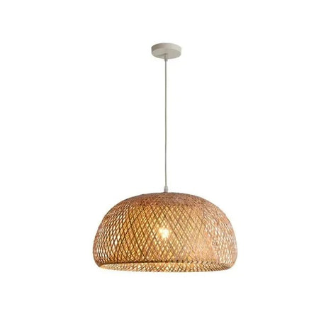 Natural Bamboo LED Pendant Chandelier - Hans Lumiere