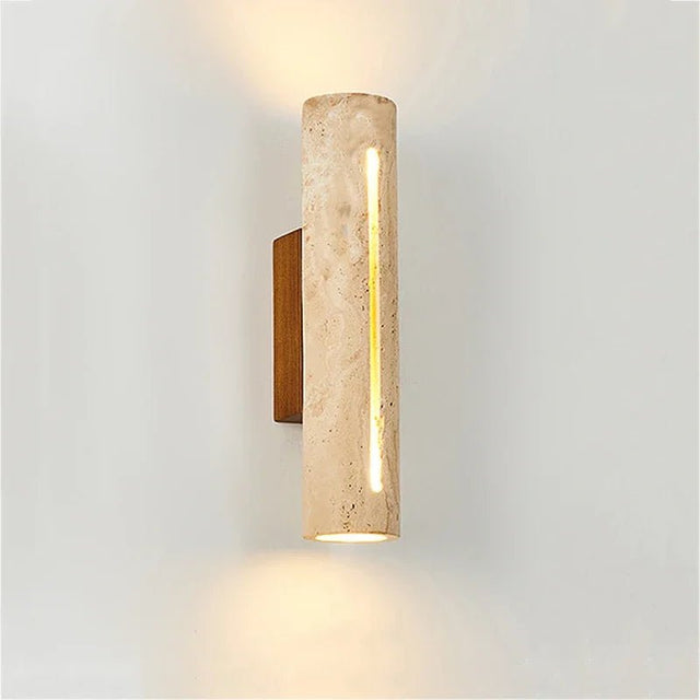 Natural Stone Japan Wabi Sabi LED Wall Lamp - Hans Lumiere