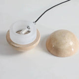 Natural Stone Lunar LED Chandelier Pendant Lamp - Hans Lumiere