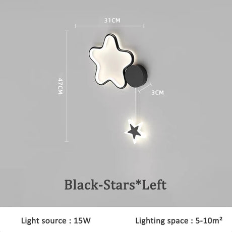 New Creative Children's Room Bedside Wall Lamp - Hans Lumiere