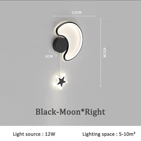 New Creative Children's Room Bedside Wall Lamp - Hans Lumiere