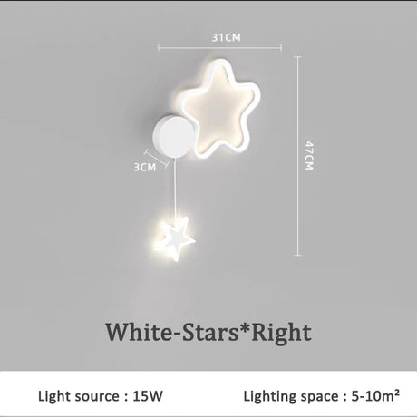 New Creative Children's Room Bedside Wall Lamp - Hans Lumiere