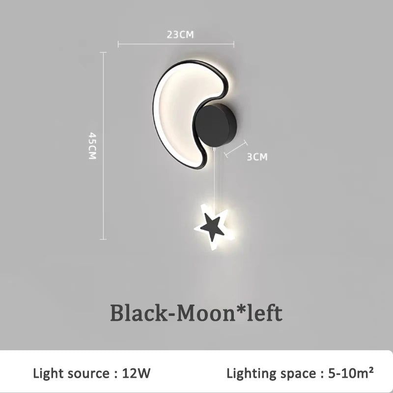 New Creative Children's Room Bedside Wall Lamp - Hans Lumiere