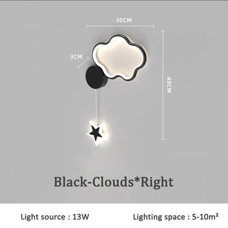 New Creative Children's Room Bedside Wall Lamp - Hans Lumiere