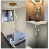 New Modern LED Crystal Chandelier Art Luster - Hans Lumiere