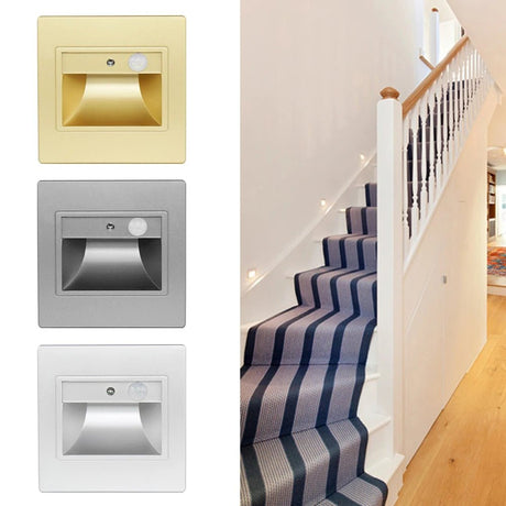 New Night Light Auto With On Off PIR Motion Sensor - Hans Lumiere