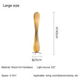 New Retro Wabi Sabi Wooden Floor Lamp - Hans Lumiere