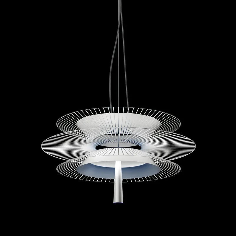 New Trend Luxury Metal Cord LED Chandelier Pendant Lighting - Hans Lumiere
