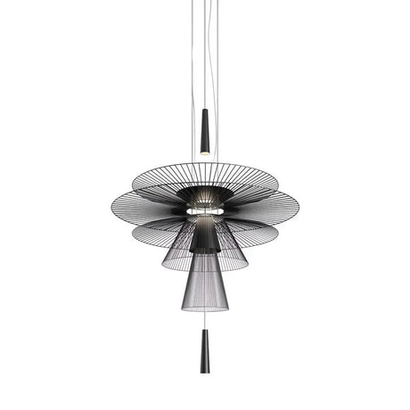 New Trend Luxury Metal Cord LED Chandelier Pendant Lighting - Hans Lumiere