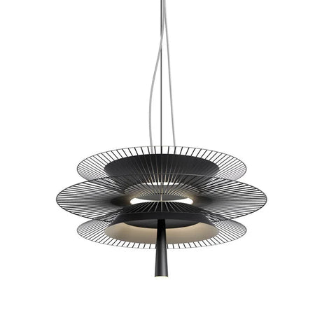 New Trend Luxury Metal Cord LED Chandelier Pendant Lighting - Hans Lumiere