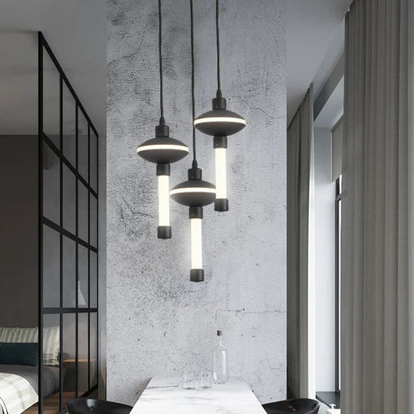 Nordic Acrylic Ring Pendant Chandelier - Hans Lumiere