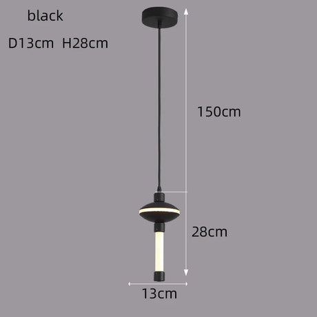 Nordic Acrylic Ring Pendant Chandelier - Hans Lumiere