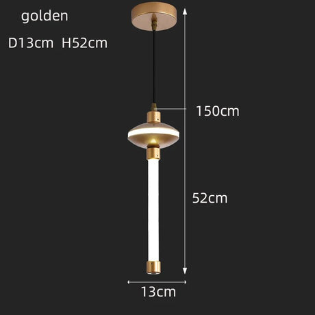 Nordic Acrylic Ring Pendant Chandelier - Hans Lumiere