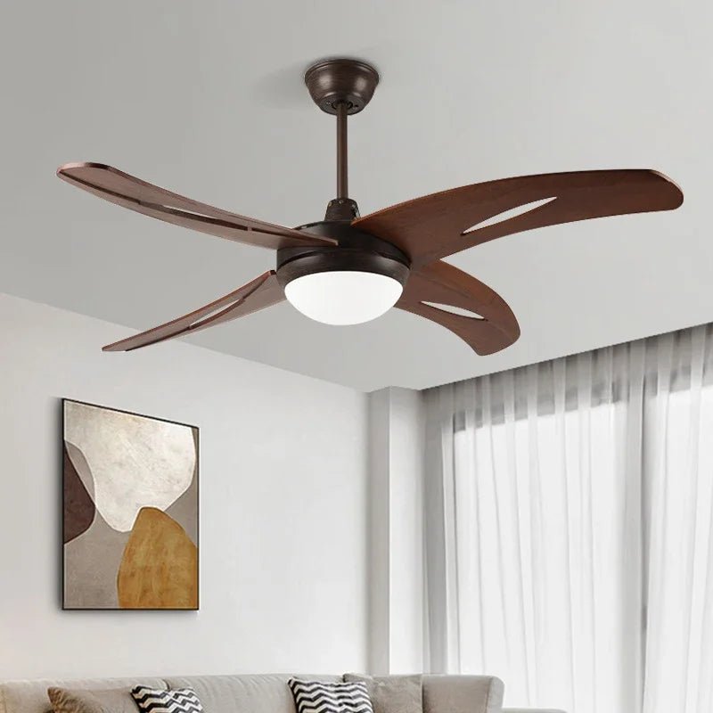Nordic American Vintage LED Fan Light - Hans Lumiere
