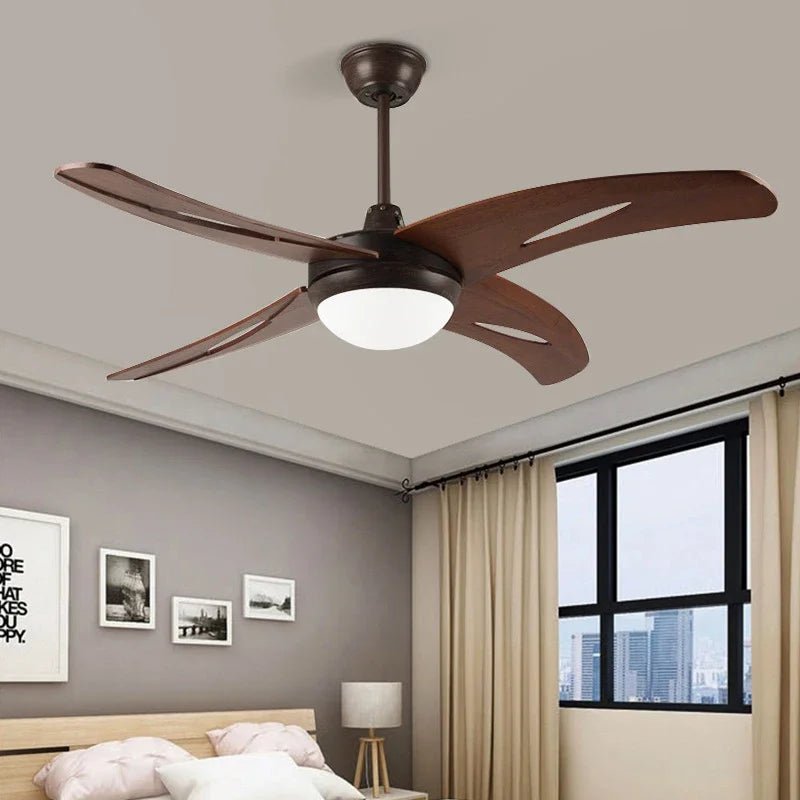 Nordic American Vintage LED Fan Light - Hans Lumiere