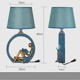 Nordic Art Bedroom Bedside Table Lamp - Hans Lumiere
