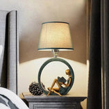 Nordic Art Bedroom Bedside Table Lamp - Hans Lumiere