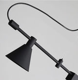 Nordic Black LED Chandelier | Suspension Ceiling Light - Hans Lumiere
