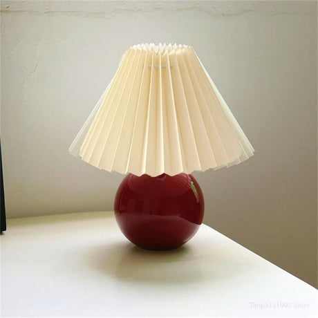 Nordic Ceramic Table Lamp – USB LED Bedside Light - Hans Lumiere