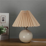 Nordic Ceramic Table Lamp – USB LED Bedside Light - Hans Lumiere