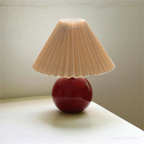 Nordic Ceramic Table Lamp – USB LED Bedside Light - Hans Lumiere