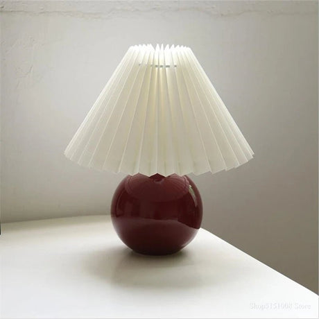 Nordic Ceramic Table Lamp – USB LED Bedside Light - Hans Lumiere