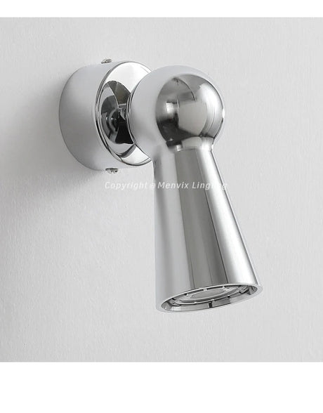 Nordic Chrome Adjustable LED Wall Sconce – Touch Dimmable Reading Light - Hans Lumiere