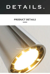 Nordic Chrome Adjustable LED Wall Sconce – Touch Dimmable Reading Light - Hans Lumiere