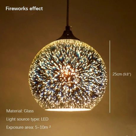 Nordic Color Glass Pendent Lamp - Hans Lumiere