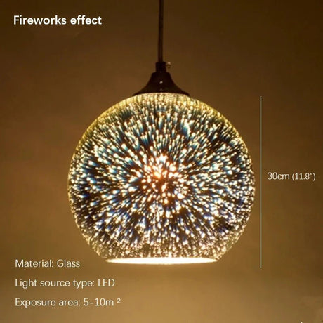Nordic Color Glass Pendent Lamp - Hans Lumiere
