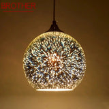 Nordic Color Glass Pendent Lamp - Hans Lumiere