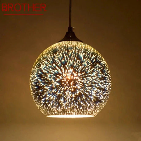 Nordic Color Glass Pendent Lamp - Hans Lumiere